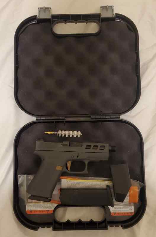 Custom G43x Zaffiri Precision slide and barrel