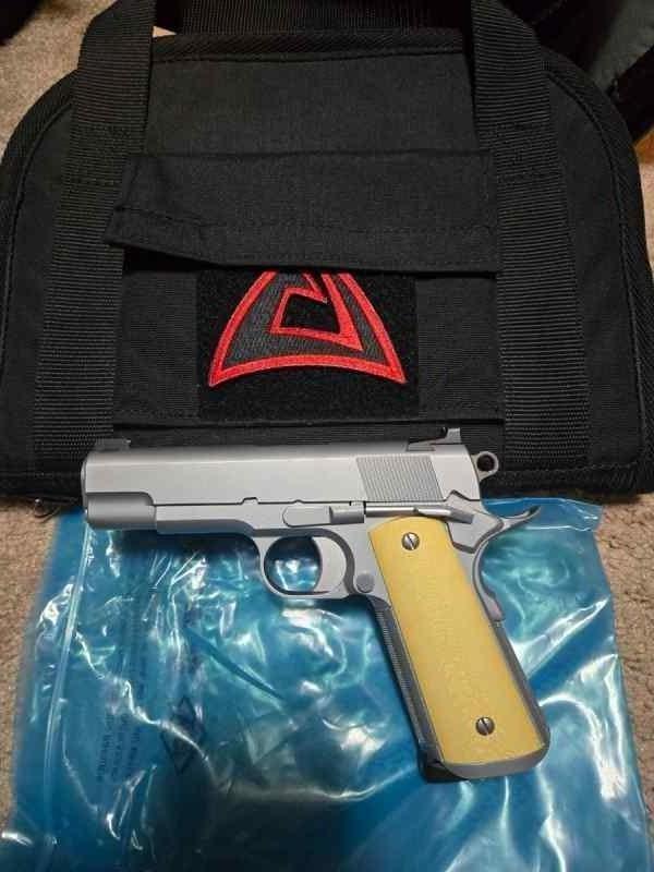 Alchemy Custom Prime Elite 1911 45acp Hard Chrome