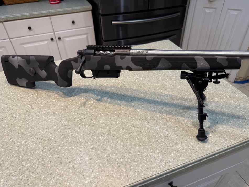Alamo precision custom built long range rifle